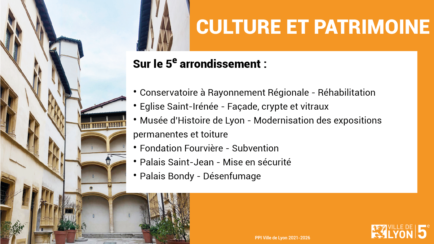 PPI Lyon 5 2021-2026 Culture et patrimoine - 4 