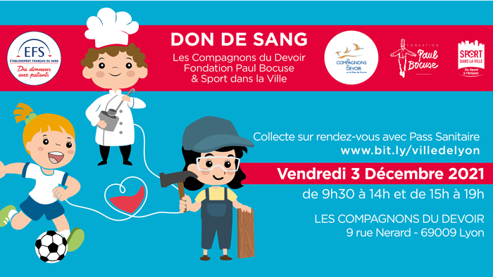 Don du sang - 03122021 - Lyon 9