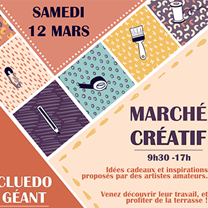 Marché créatif MJC Saint Just 2022