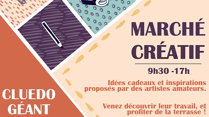 Marché créatif MJC Saint Just 2022