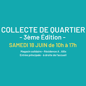 Collecte résidence André Allix 2022