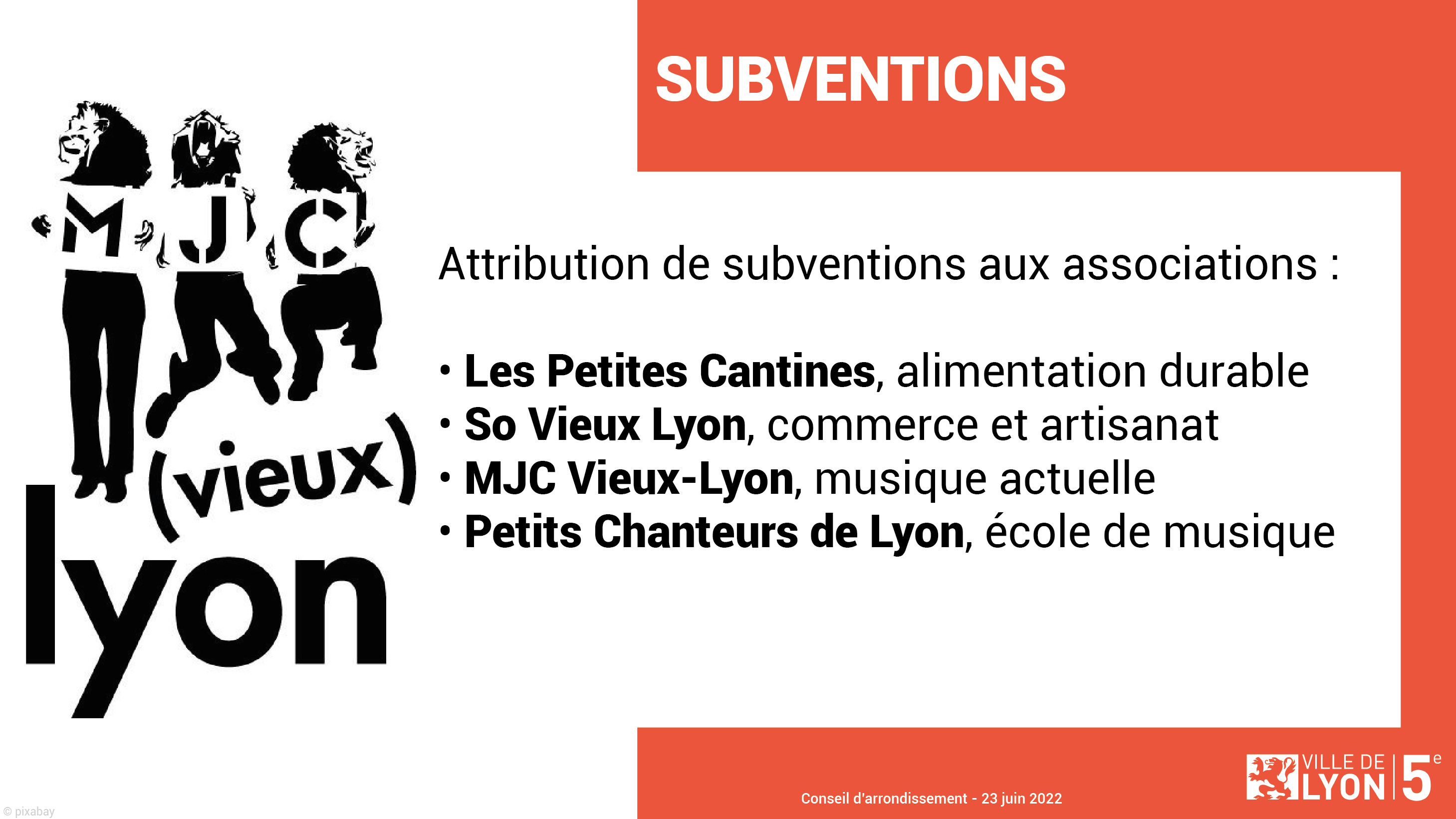 Subventions associations - 1 