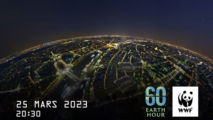 Visuel Earth hour 2023