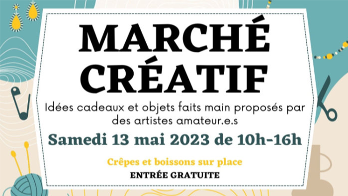 Marché créatif mjc saint-just