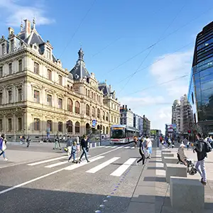 Zone à trafic limité (simulation)